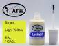 Preview: Smart, Light Yellow, EAL / CA6L: 20ml Lackstift, von ATW Autoteile West.